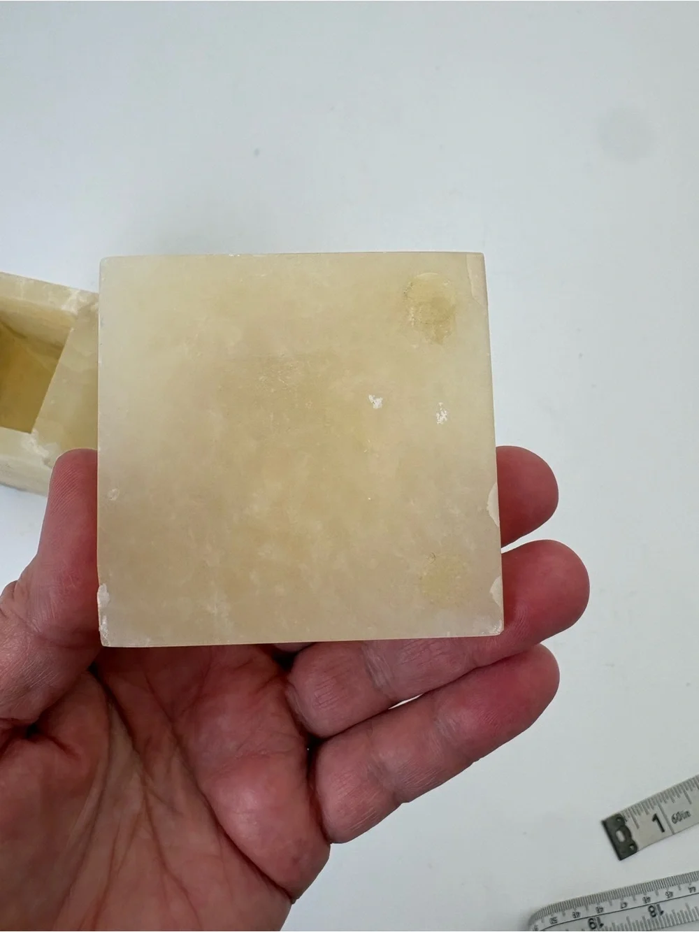 Vintage Stone Candle Holder